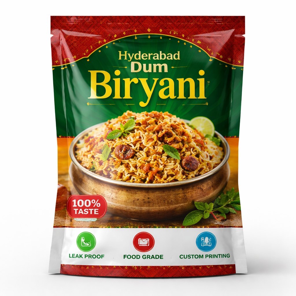 Stand Up Zipper Pouches